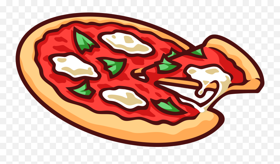 Cartoon Pizza Transparent Png Clipart Free Download - Pizza Cartoon Png Emoji,Pizza Emoji Png