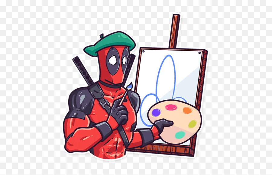 A Different Way To Prompt Your Feelings - Deadpool For Stickers Emoji,Deadpool Emojis