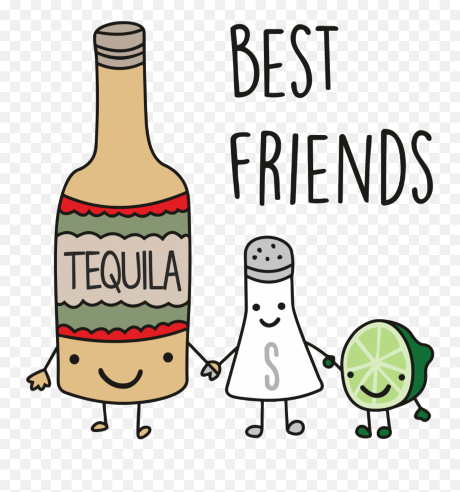 Tequila Best Friend Shirt Clipart - Full Size Clipart Best Friends Tequila Emoji,Tequila Emoji