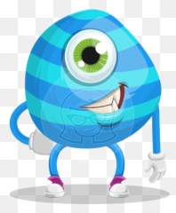 Creatures Vector Cartoon Characters Ultimate Packs by - One Eye Monster Emoji