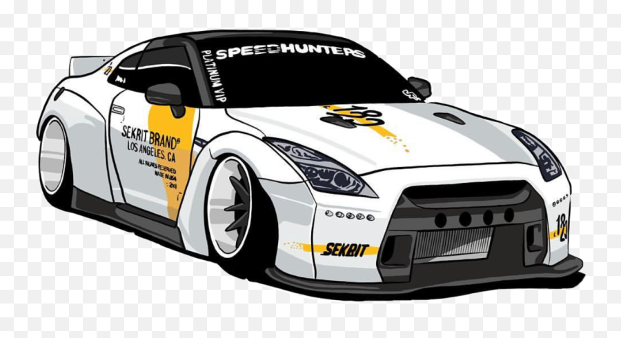 Jdm Nissan Gtr Widebody Freetoedit - World Rally Car Emoji,Jdm Emoji