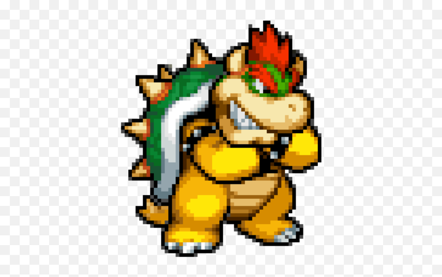 Bowser Pixel Png 7 Png Image - Bowser Inside Story Emoji,Bowser Emoji