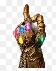 Thanos Thanossnap Gauntlet Infinitystones Infinitywar - Infinity Gauntlet Transparent Background Emoji,Thanos Snap Emoji