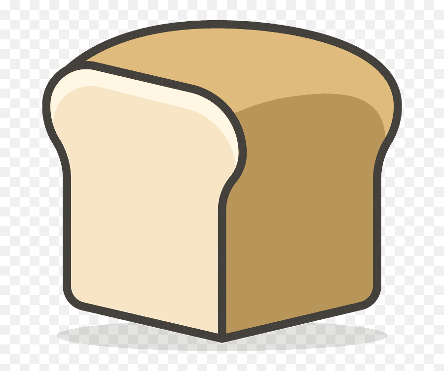 Bread Emoji Clipart - Dibujo De Pan De Molde,Sandwich Emoji