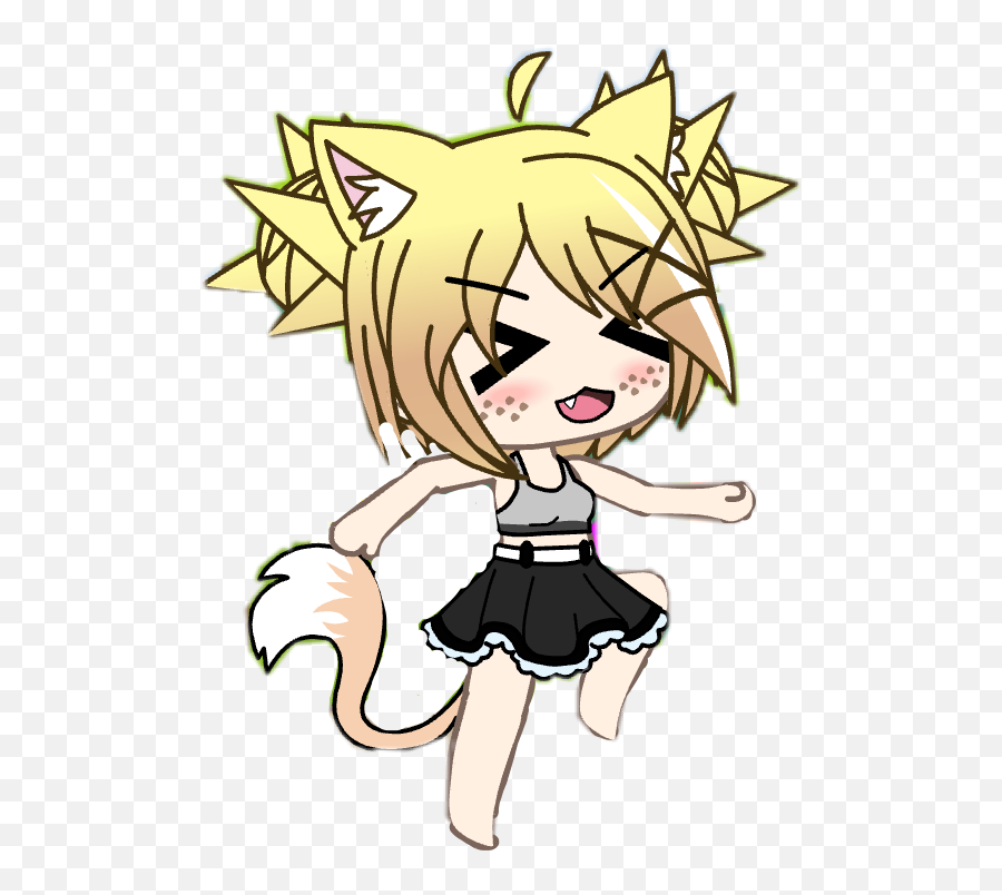 Gacha Gachalife Sticker By I Like Anime And Cartoons - Fictional Character Emoji,Emoji Pool Party