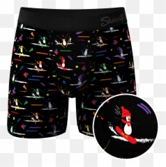 Penguin Ball Hammock Pouch Underwear - Bermuda Shorts Emoji
