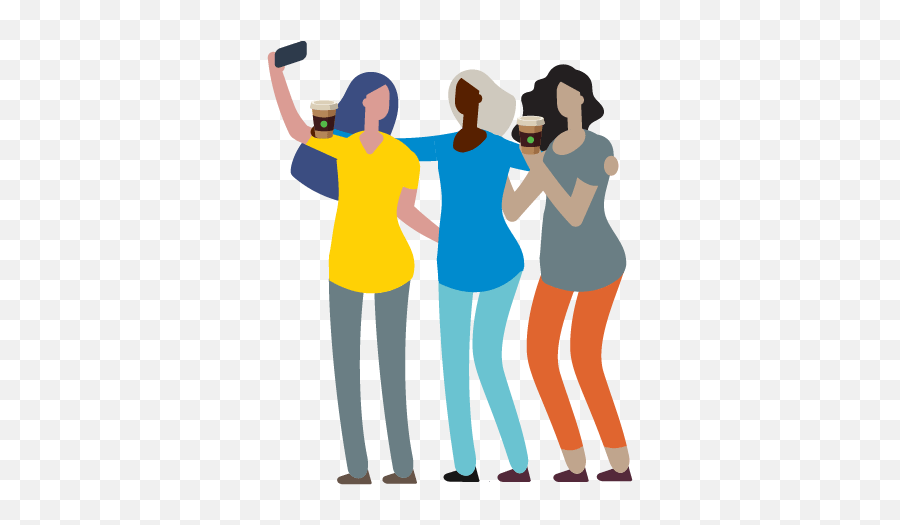 30 Most Popular Selfie Spots In America 2019 - Ceros Originals Standing Around Emoji,Starbucks Coffee Emoji