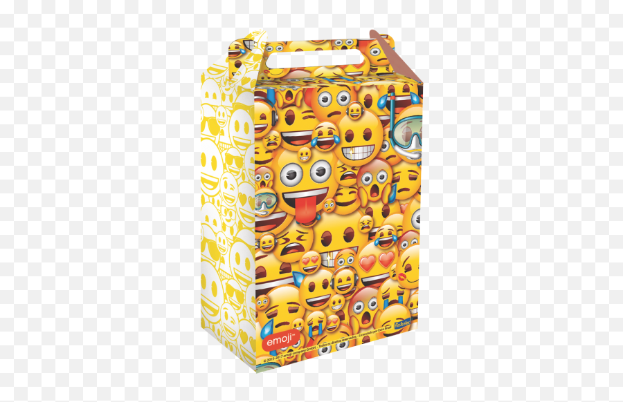 Festas Do Momento - Emoji Ws Festas Caixa Surpresa Emoji Festcolor,Emoji Ws
