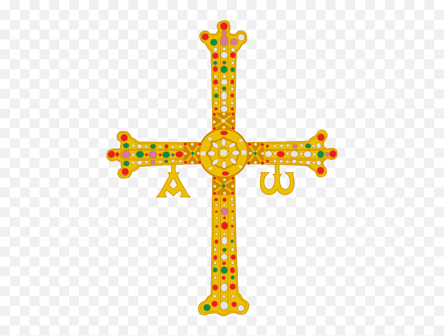 Cruz De Asturias - Cruz Asturias Png Emoji,Omega Emoji