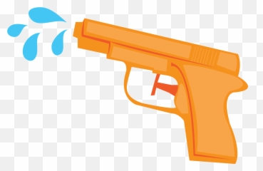 Pistol Clipart Transparent Background Gun Pistol - Clip Art Water Gun Emoji,Water Gun Emoji