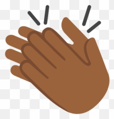 Emoji U1f44f 1f3fe - Clapping Transparent Background