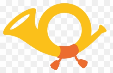 Emoji U1f4ef - Simbolo Corno Posta,Envelope Emoji