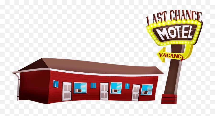 Motel Last Chance Motel Wonky Motel - Clip Art Emoji,Real Estate Emojis