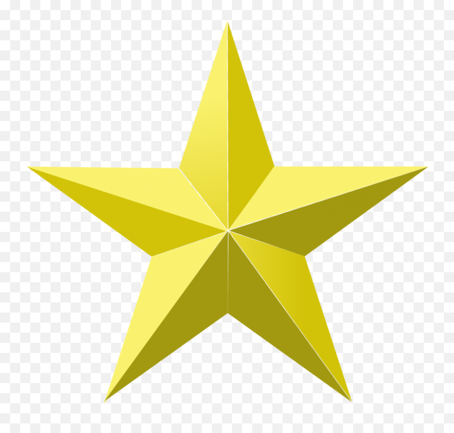 Shiny Gold Star Png - Transparent Background Gold Star Transparent Emoji,Gold Star Emoji