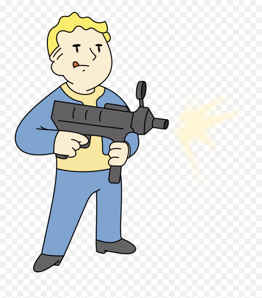 Fallout Png - Fall Out Fan Art Emoji,Water Gun Emoji Png