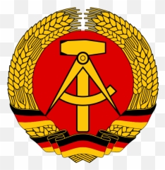 German Democratic Republic - East Germany Flag Symbol Emoji,German Emoticons