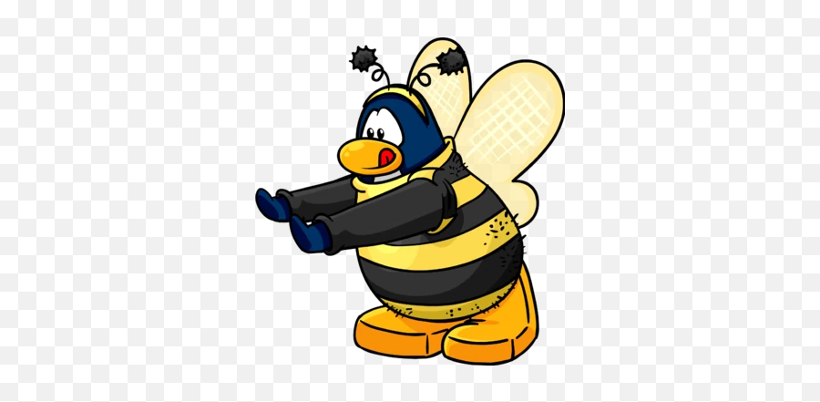 Fuzz The Bee - Club Penguin Bee Png Emoji,Bee Emojis
