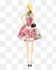 Heels Clipart Lipstick - Fashion Girl Art Emoji