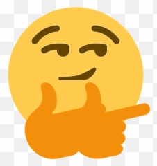 Thinkswhereyourewrongkiddo - Thinking Smirk Discord Emoji,Thonk Emoji