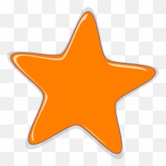 Fun Star Clipart - Estrela Pink Png Emoji,Falling Star Emoji
