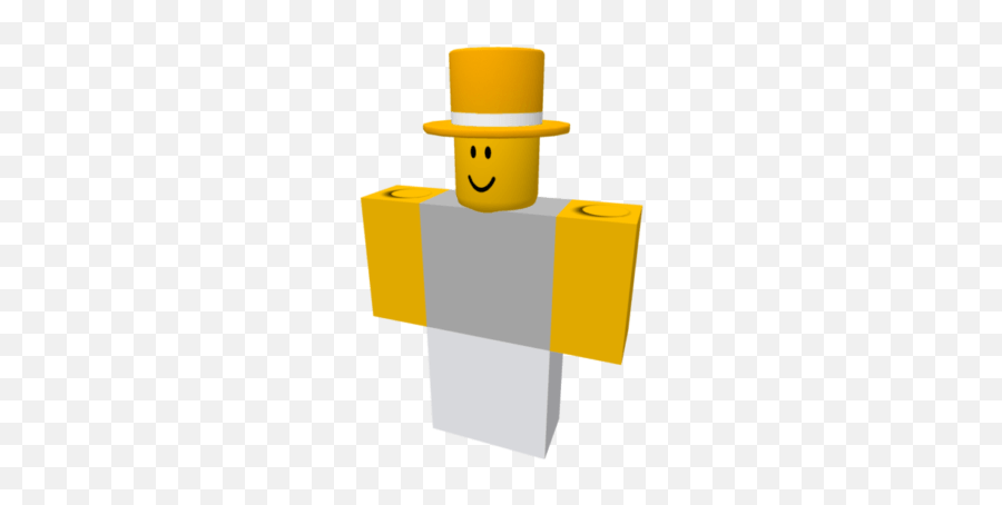 Golden Top Hat - Brick Hill Red Top Hat Emoji,Top Hat Emoticon