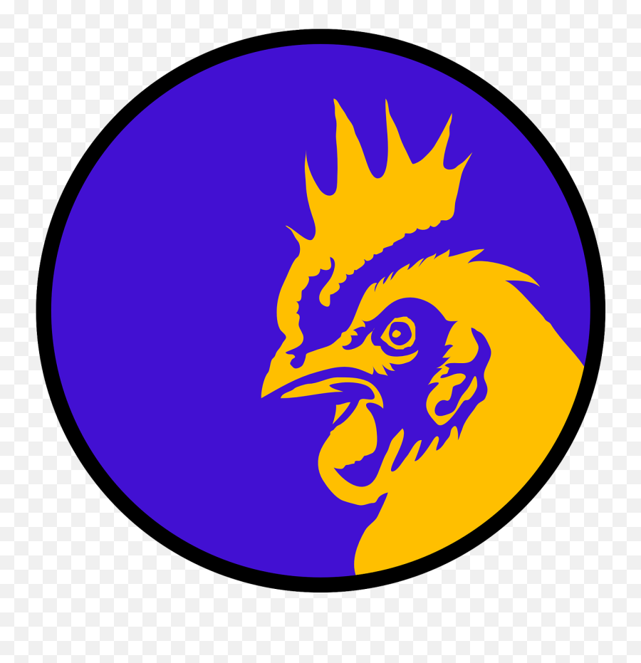 Rooster Chicken Poultry Head Bird - Black And White Chicken Head Clipart Emoji,Hand And A Chicken Emoji