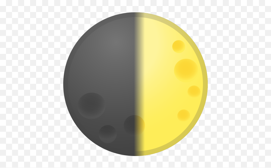 First Quarter Moon Icon Noto Emoji Travel U0026 Places Iconset - Emoji Meaning,Moon Emoji Transparent