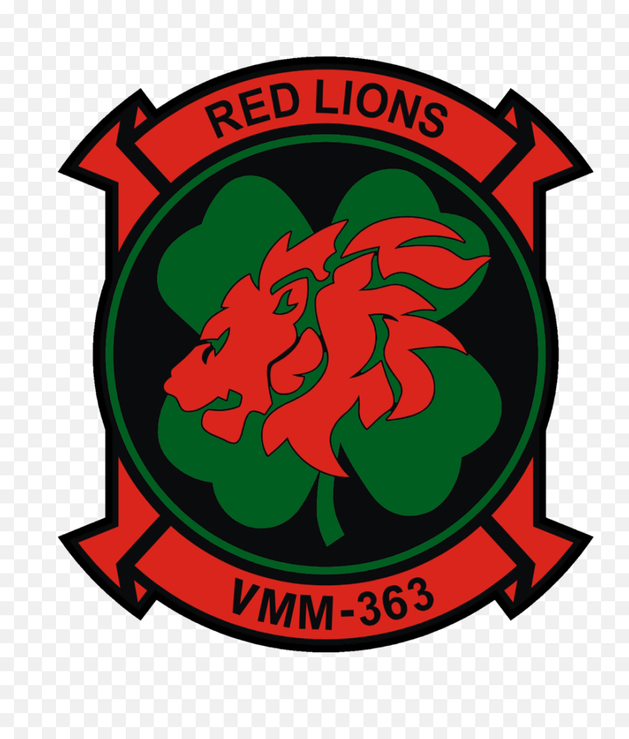 Lions Clipart Red Lions Red - Vmm 163 Ridge Runners Emoji,Usmc Emoji