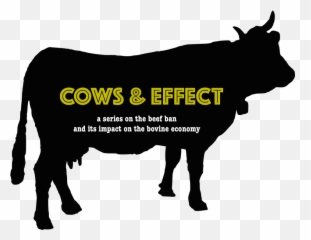 Cow Cartoon - Red Clip Art Emoji