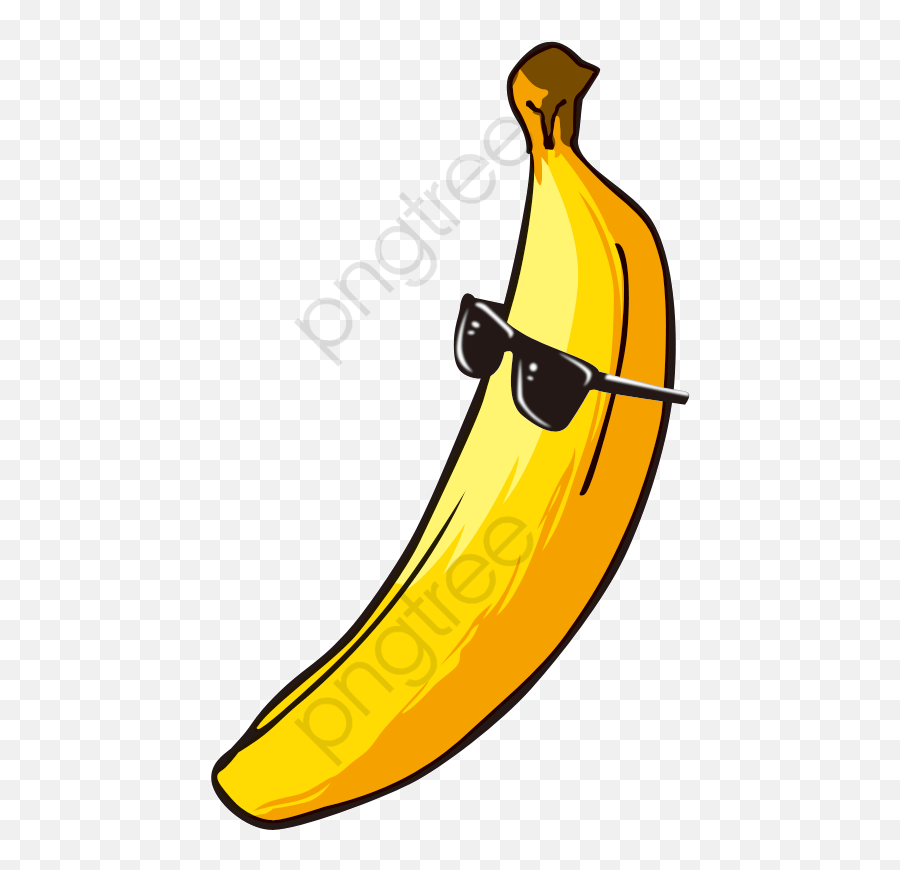 Banana Png Clipart - Banana With Sunglasses Png Emoji,Banana Emoji