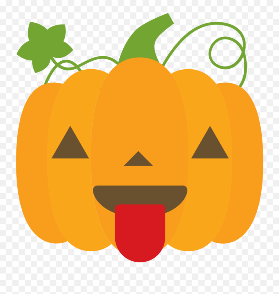 Free Emoji Pumpkin Tounge Png With Transparent Background - Emoji Pumpkins,Tounge Emoji