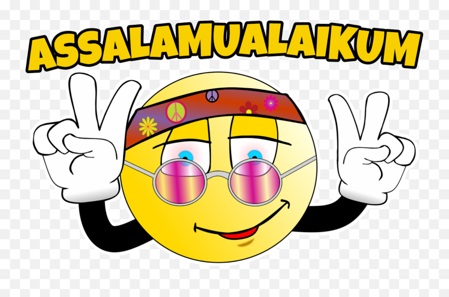 Whatsapp Stickers Gambar Emoji File Png - Sembang Pacak Hippie Emoji,Islam Emoji