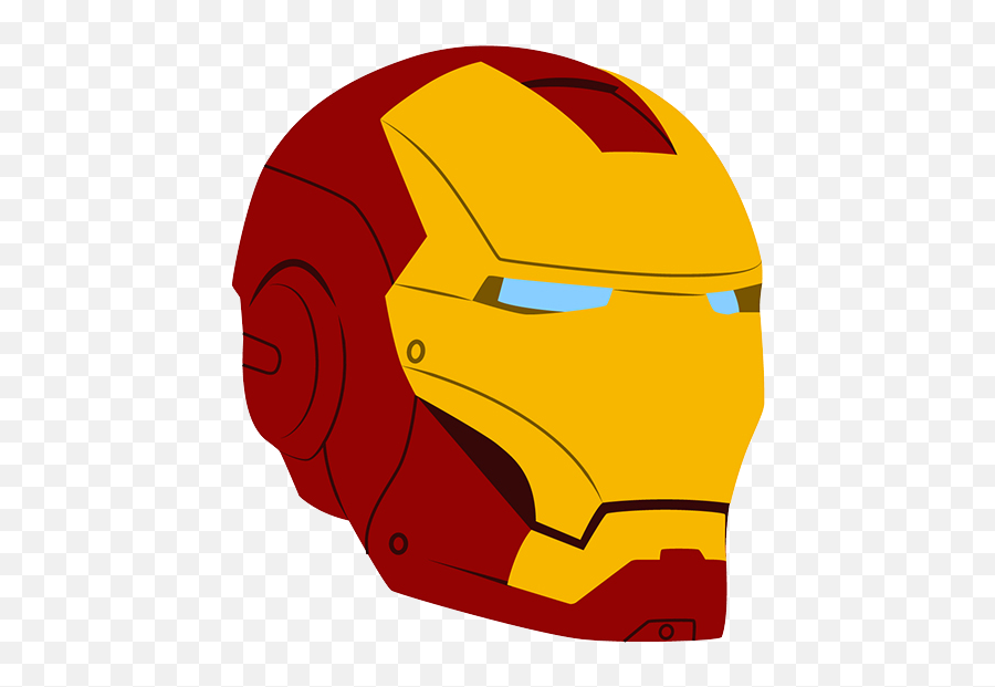 Iron Man Face Head Clipart Clip Art Png - Iron Man Helmet Cartoon Emoji,Iron Man Emoji
