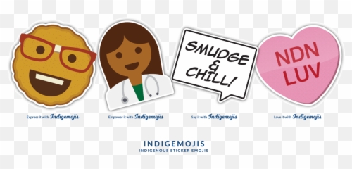 Indigemojis - Cartoon Emoji,Human Emojis