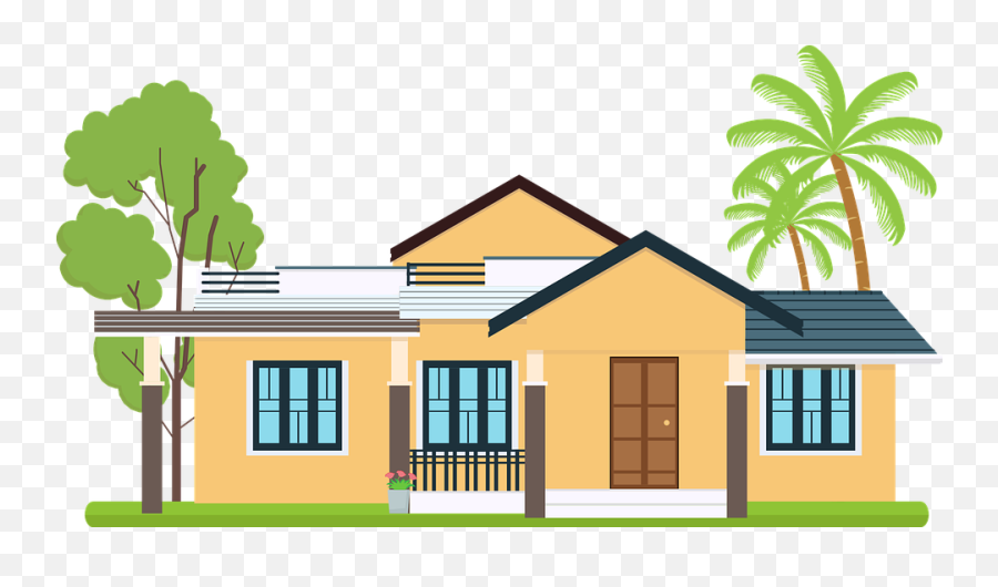 Modern House Flat - House Flat Emoji,Real Estate Emojis