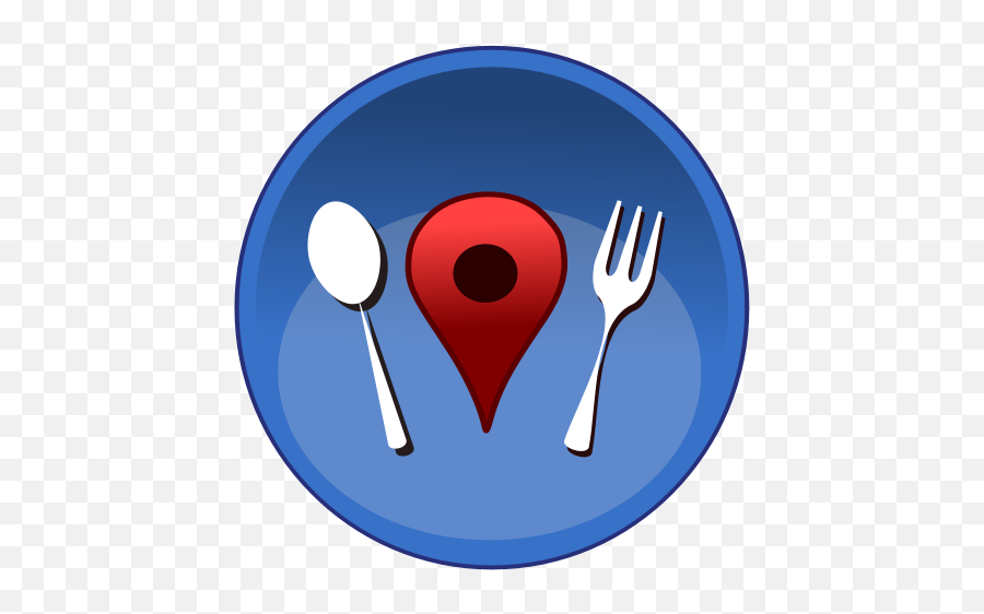 Restaurant Map Location - Chinese Food Clip Art Emoji,Aruba Flag Emoji