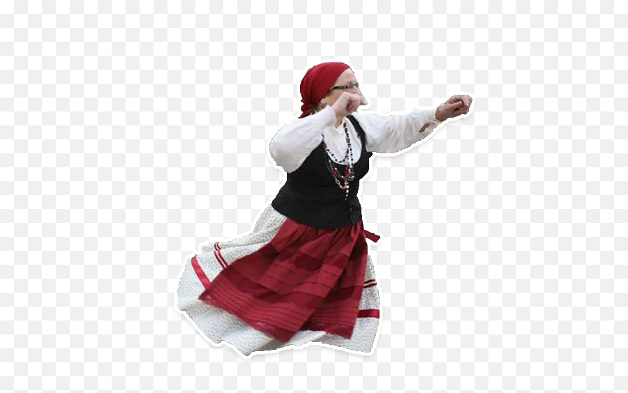 Galicia Stickers For Telegram - Costume Hat Emoji,Red Dress Dancer Emoji