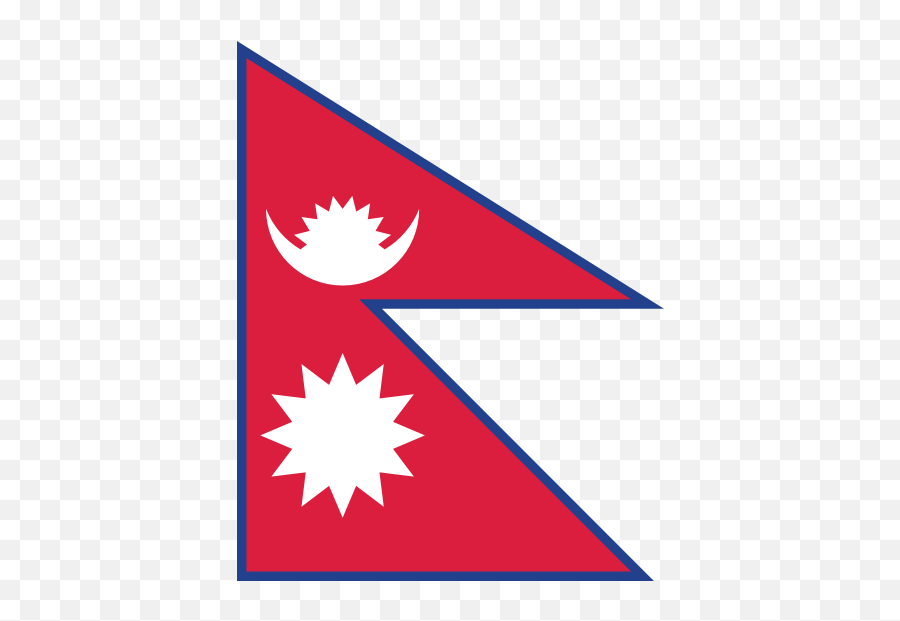 Nepal Country Flag Sticker - Nepal Flag Emoji,Mongolian Flag Emoji