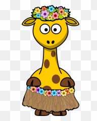 Dancer Clipart Luau Dancer Luau - Cartoon Animals Clip Art Emoji,Hula Dancer Emoji