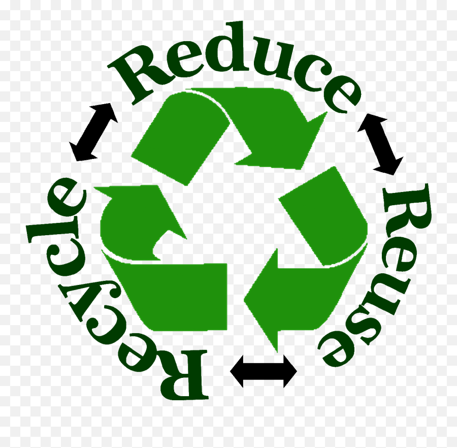 Recycle Logo Clip Art Clipart Free To Use Resource - Reduce Reuse Recycle Png Emoji,Recycle Emoji