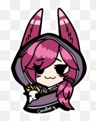 Tiny Xayah Icon - Cartoon Emoji,League Of Legend Emoji
