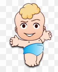 The Baby Boss Emoji Sticker Pack - Cartoon,Baby Crawling Emoji