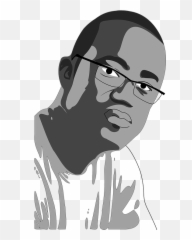 Free Spectacles Glasses Vectors - African American Male Clipart Emoji,Popcorn Emoji