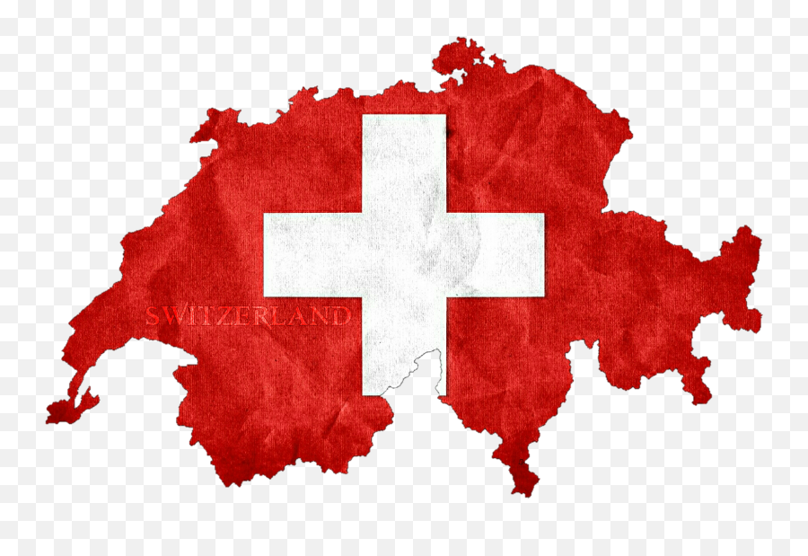 Maps Switherland Switzerland Flag Flagstickers - Switzerland Map Cartoon Emoji,Switzerland Flag Emoji