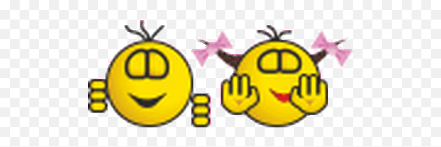 Happy Dance Smiley Sticker Gif - Emblem Emoji,Nervous Emoticon