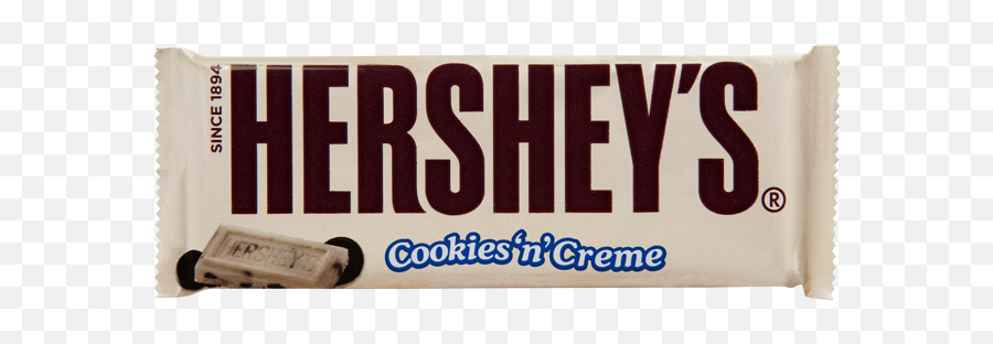 Hersheys Cookies N Creme Bar - White Chocolate Bar Emoji,Hershey Kiss Emoji