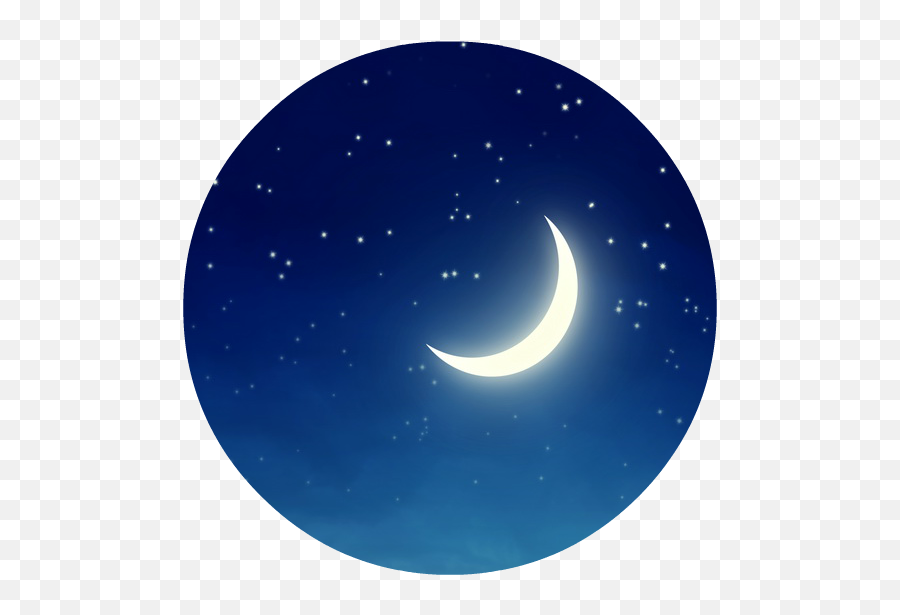 Download Hd 10x10ft Dark Blue Sky Night Moon Font B Crescent - Moon Emoji,Blue Moon Emoji