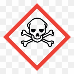Skull And Crossbones - Ghs Pictograms Toxic Clipart Full Virginia Railway Express Logo Emoji