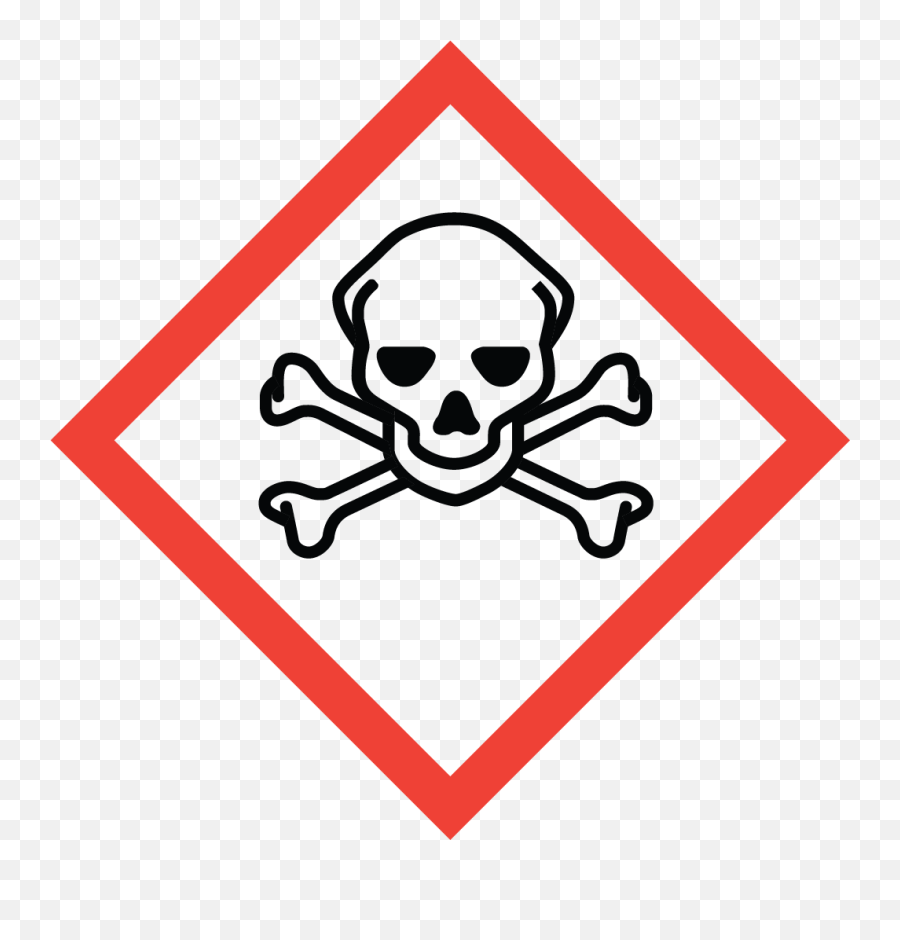 Skull And Crossbones - Ghs Pictograms Toxic Clipart Full Virginia Railway Express Logo Emoji,Cross Bones Emoji
