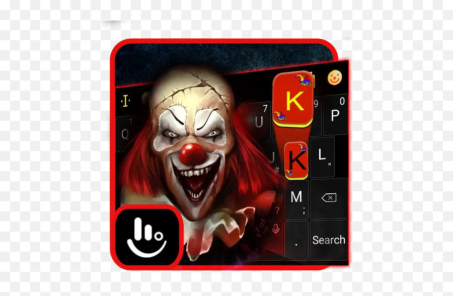 Download Joker Keyboard Theme 64272019 Free Download Apk - Dark Clown Png Emoji,Wrestling Emoticons